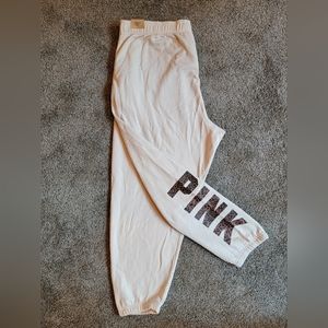 VS PINK Everyday Lounge Campus Sweatpants- Size 2XL